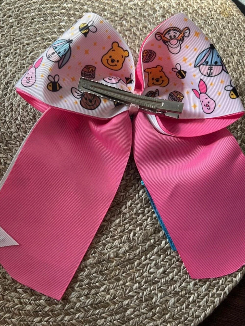 Handmade Set of 2 Hair Bows for Girls. Hair Accessories. Hair Clips. Hair Bows.